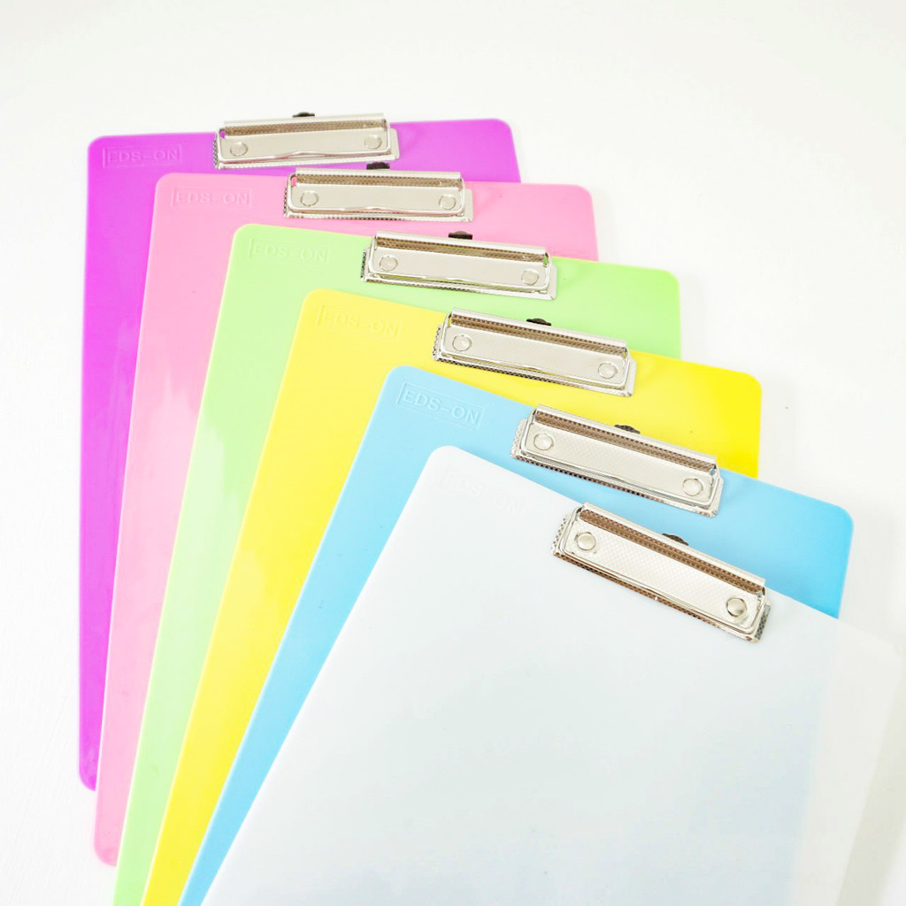

CLIPBOARD POLOS PASTEL / CLIPBOARD F4 PASTEL / PAPAN UJIAN PASTEL / PAPAN DADA AESTHETIC