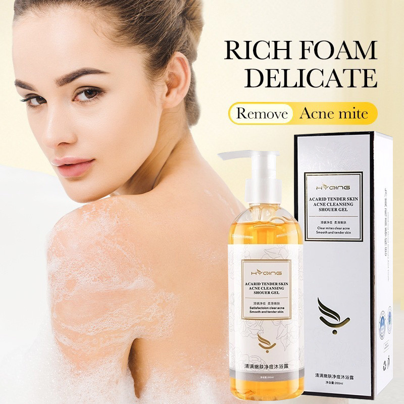 Eczema Body Wash 260ML/Sabun Eksim Sabun Gatal Kulit Ampuh/Sabun Jerawat Punggung dan Bekasnya/Obat 