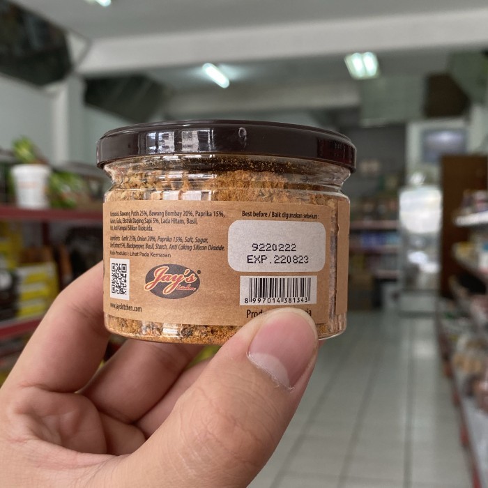 

Jay's magic steak rub 70 gram grill master bumbu daging panggang stik