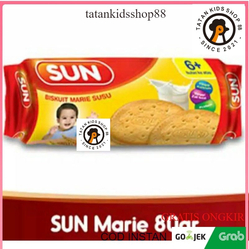 Sun Biskuit Bayi Marie Roll Susu 80gr Mpasi