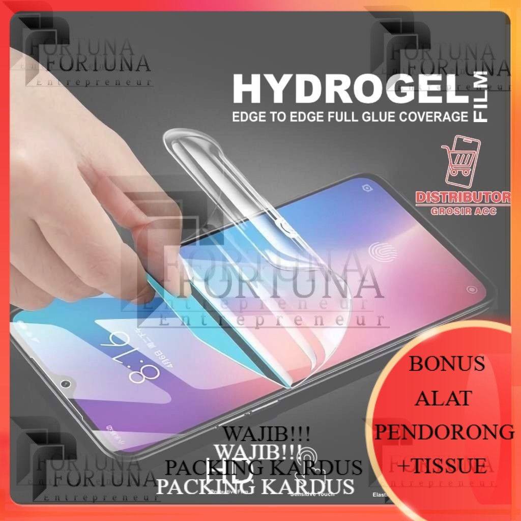 MURAH+COD REDMI 7A REDMI 8 REDMI 8A REDMI 9 REDMI 9A REDMI 9C ANTIGORES HYDROGEL REDMI 7A REDMI 8 RE