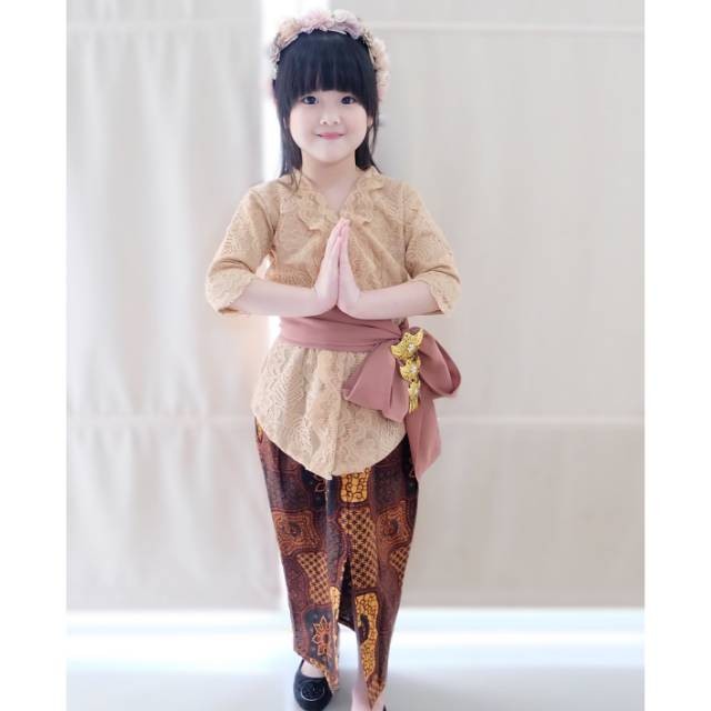 KEBAYA ANAK GARUDA BROKAT KEBAYA PRAMUGARI KEBAYA BRUKAT SETELAN KEBAYA ADAT JAWA