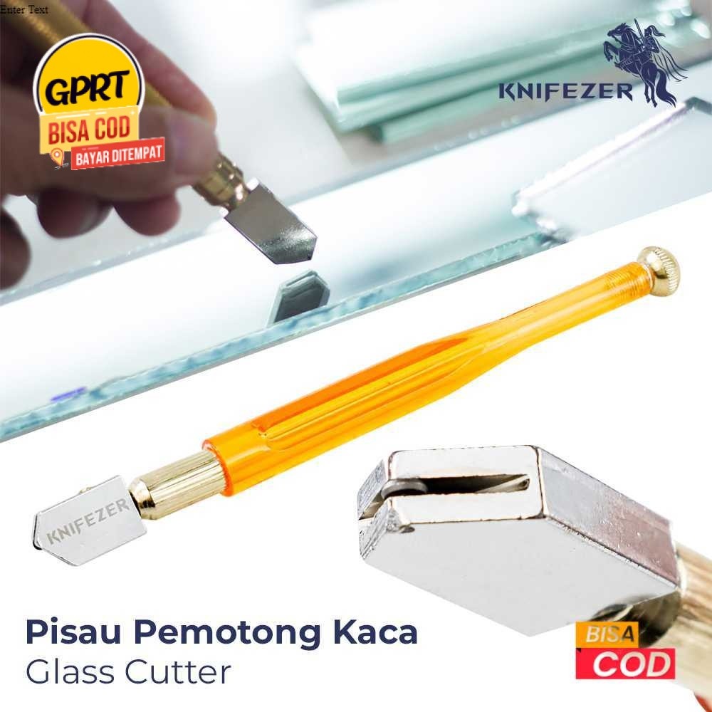 

GPRT KNIFEZER Pisau Pemotong Kaca Glass Cutter Diamond Cutting Tool
