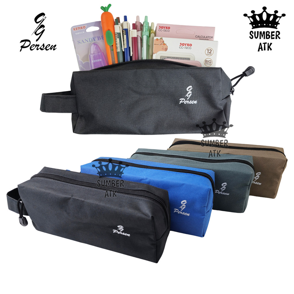

Kotak Tempat Pensil Pencil Case PC-0002 PC-0003 99Persen Pencil Case Casual Jumbo Multifungsi