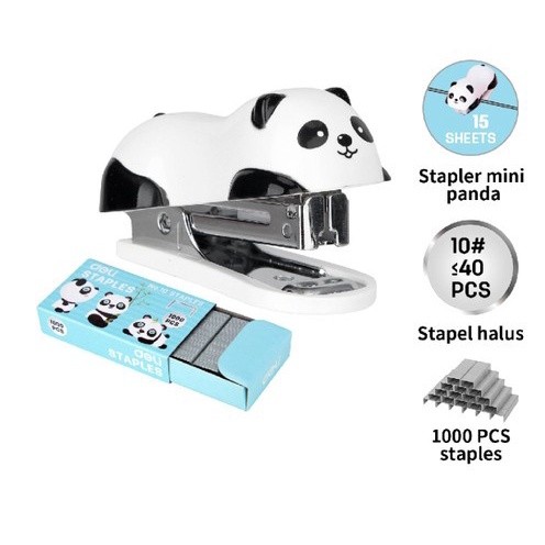 

STAPLER STAPLES SET LUCU MINI KECIL NO.10 DELI 0453