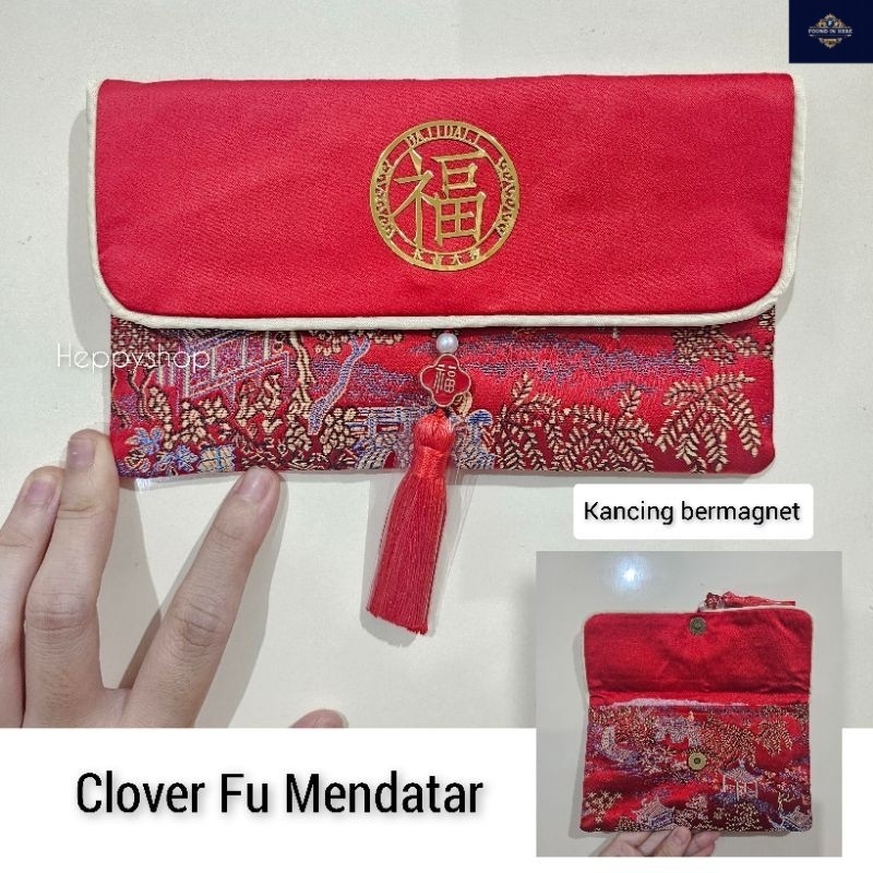 

Dompet Angpao Kain Imlek, Angpao Kain Merah Chinese