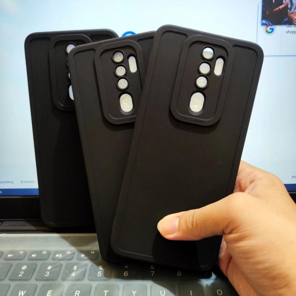 Soft Case OPPO A5/A9 2020 Black Matte Slicon HP