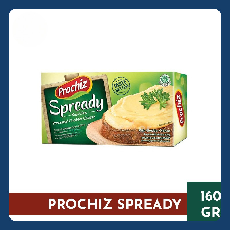 

Prochiz Spready Keju 160gr