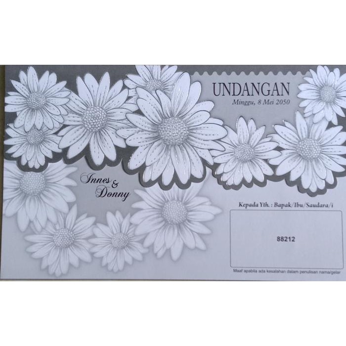 Blangko Undangan Pernikahan ERA BARU / ERBA 88212 COVER Harga Murah