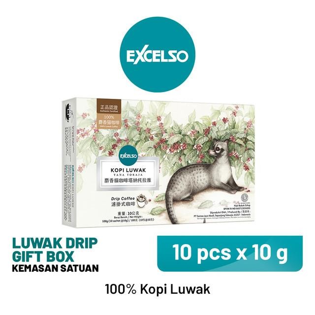 

EXCELSO Luwak Drip Gift Box (10 x 10 gr)