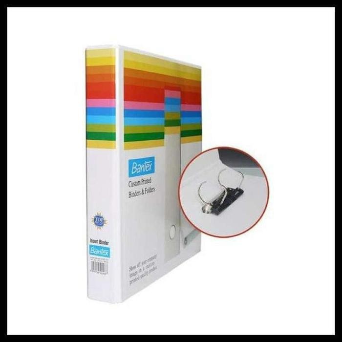 

AHHA BANTEX Insert Ring Binder Size A4 2 Hole 65mm 8562 White