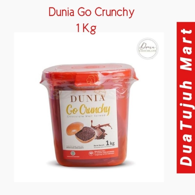 

DUNIA GO CRUNCHY CH0C0LATE MALT SPREAD 1 KG