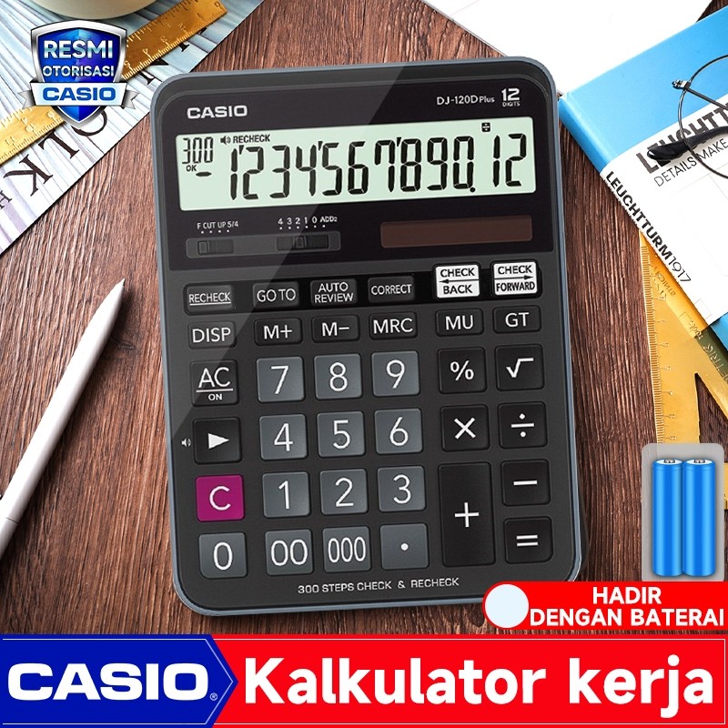 

Kalkulator Scientific Casio ilmiah MJ120D PLUS/DJ-120D PLUS Kalkulator Casio Scientific Calculator Casio Scientific