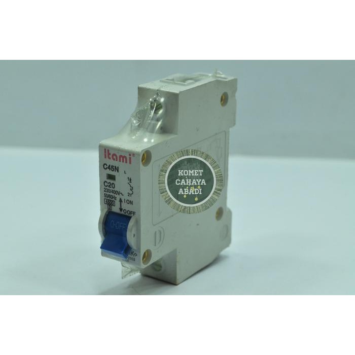 MCB Stut 1Phase 20 Ampere / MCB 20A 1P Itami