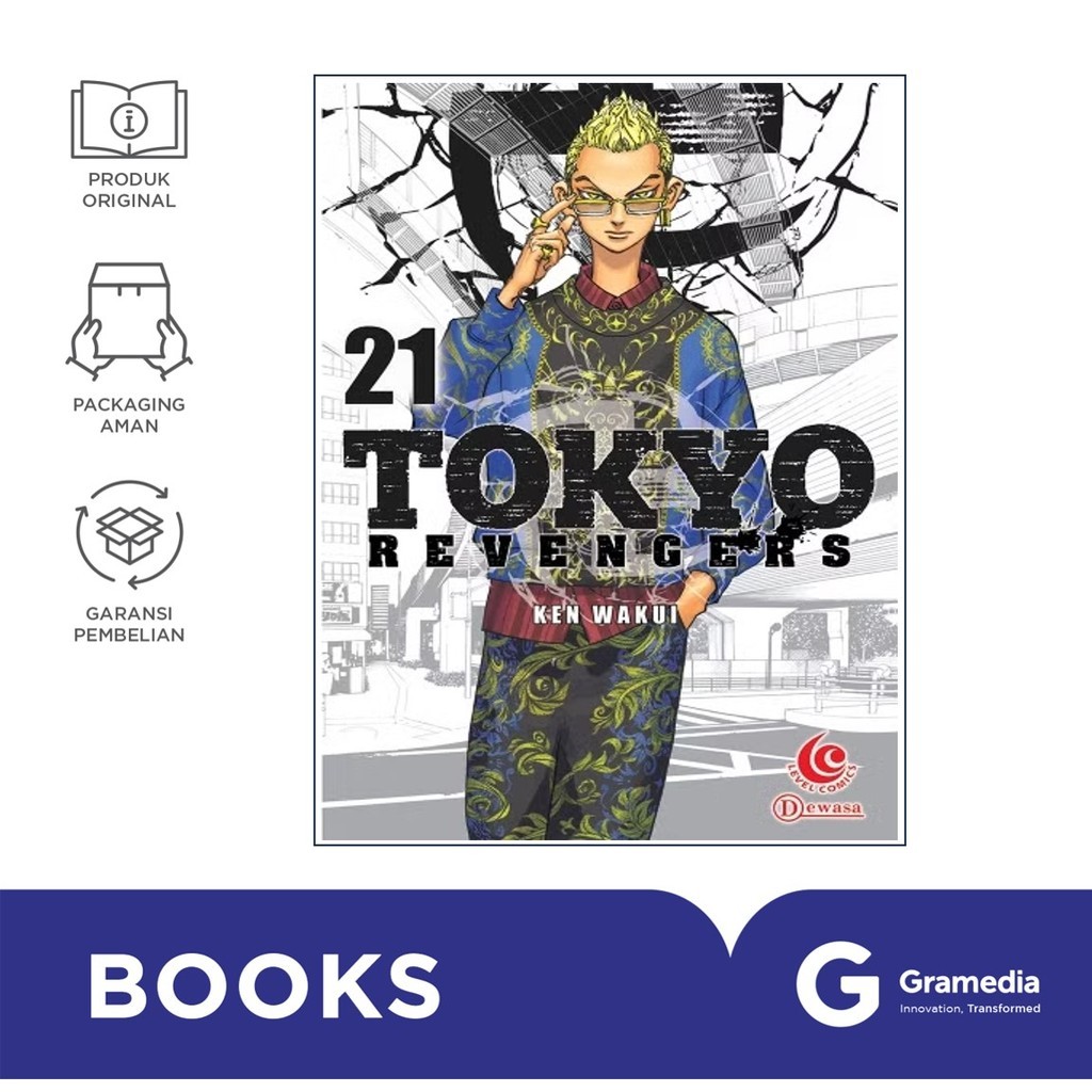 Gramedia Surabaya - Level Comic: Tokyo Revengers 21 ( Ken Wakui )