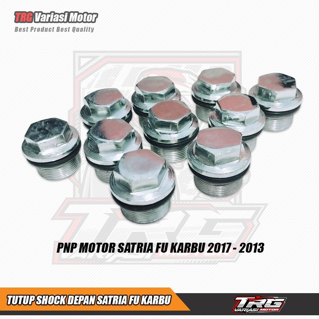 Tutup Shock Depan Satria FU Baut Shock Depan Satria FU Karbu Satu Set Include Seal MOGA