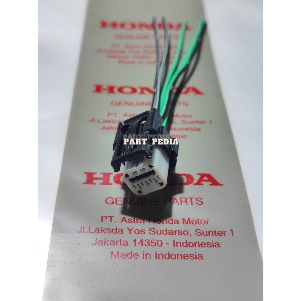 Kabel soket socket headlamp lampu depan socket headlight honda beat new led Beat street new beat del