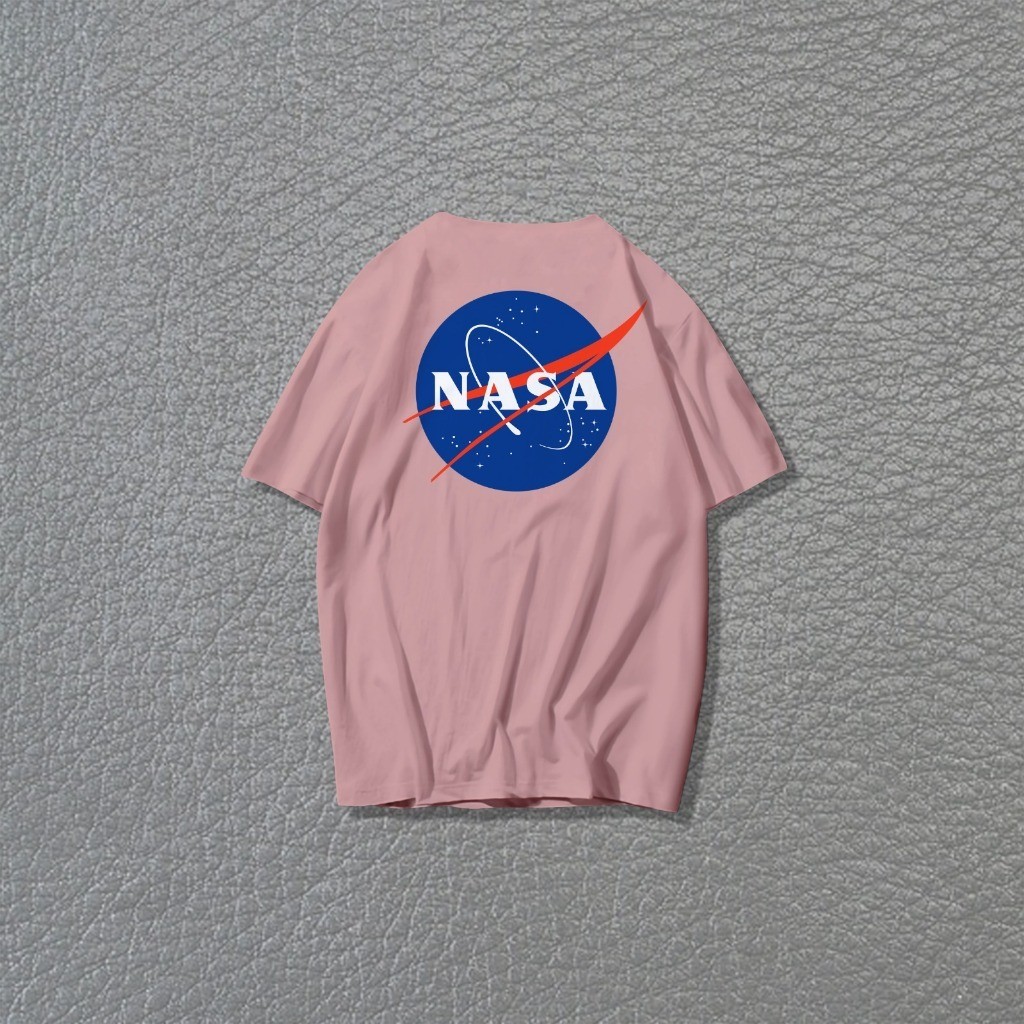 Baju Kaos  KODE A T Shirt Cotton katun 100% original combed 24s Premium Pria Wanita Unisex NASA BL