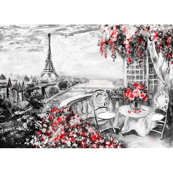 LUKISAN DINDING VINTAGE LANDSCAPE (JUMBO SIZE)