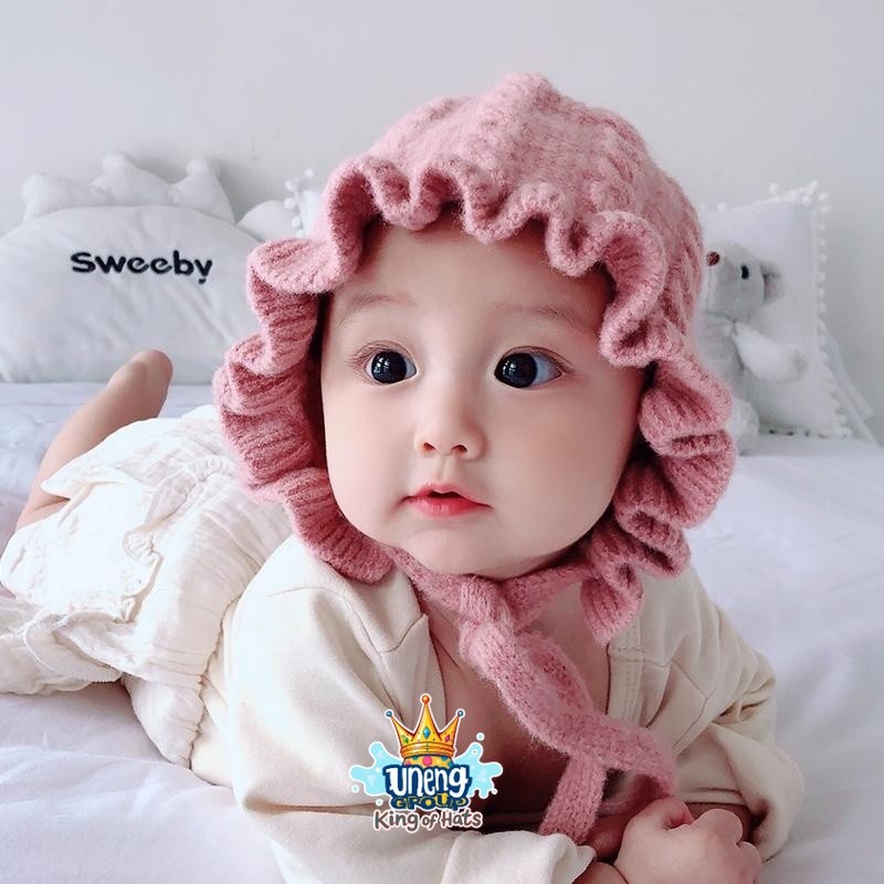 TOPI KUPLUK BAYI BONNET LUCU REAL PICK BABY GIRL NEW