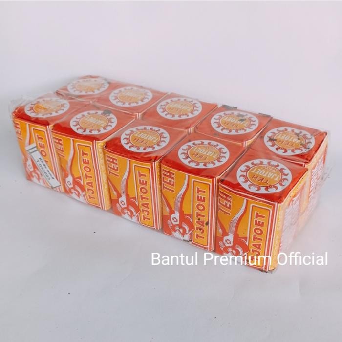 

TEH TJATOET ISTIMEWA 40 dan 80 gram Bungkus Hijau Biru Kuning - Kuning, 80 grm x 5 pcs