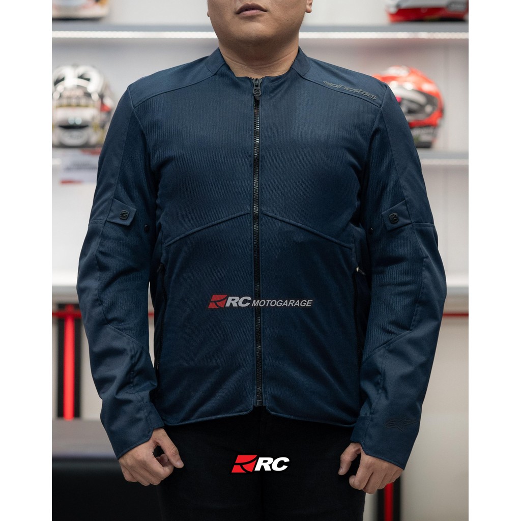 Jaket Motor - Alpinestars C1 Air Blue Jacket Original
