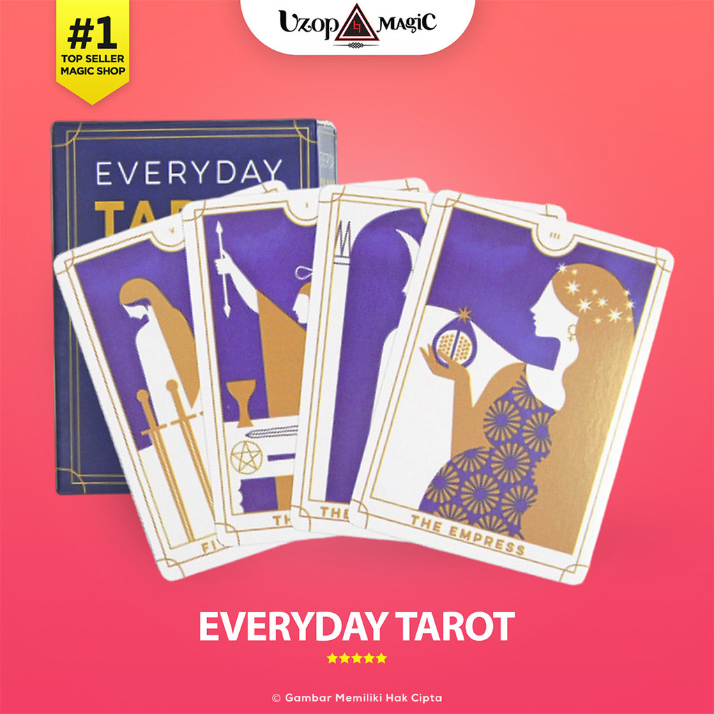 Kartu Tarot EveryDay Mini Tarot Reading - Uzop Magic Shop
