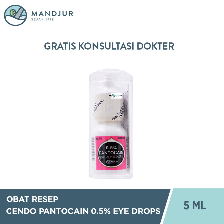 PANTOCAIN 0.5% EYEDROP 1 BOTOL @ 5 ML