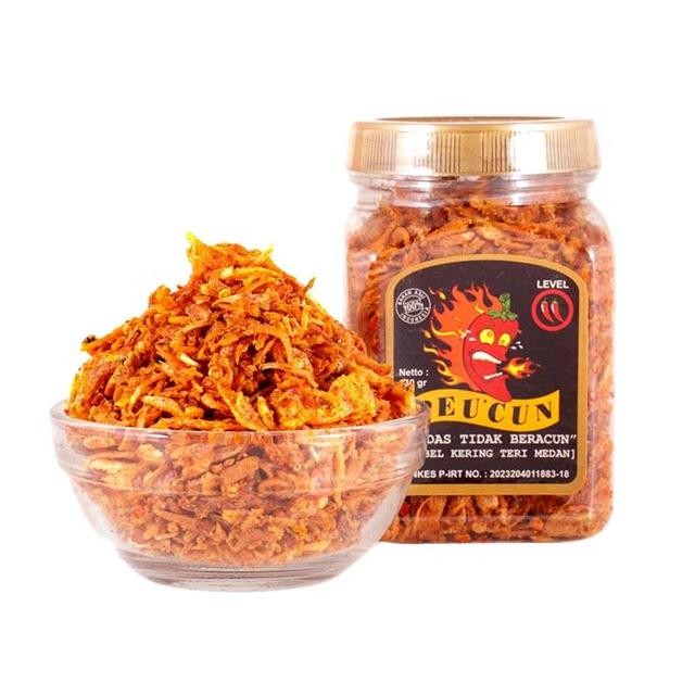 

Bawang goreng pedas teri medan peucun