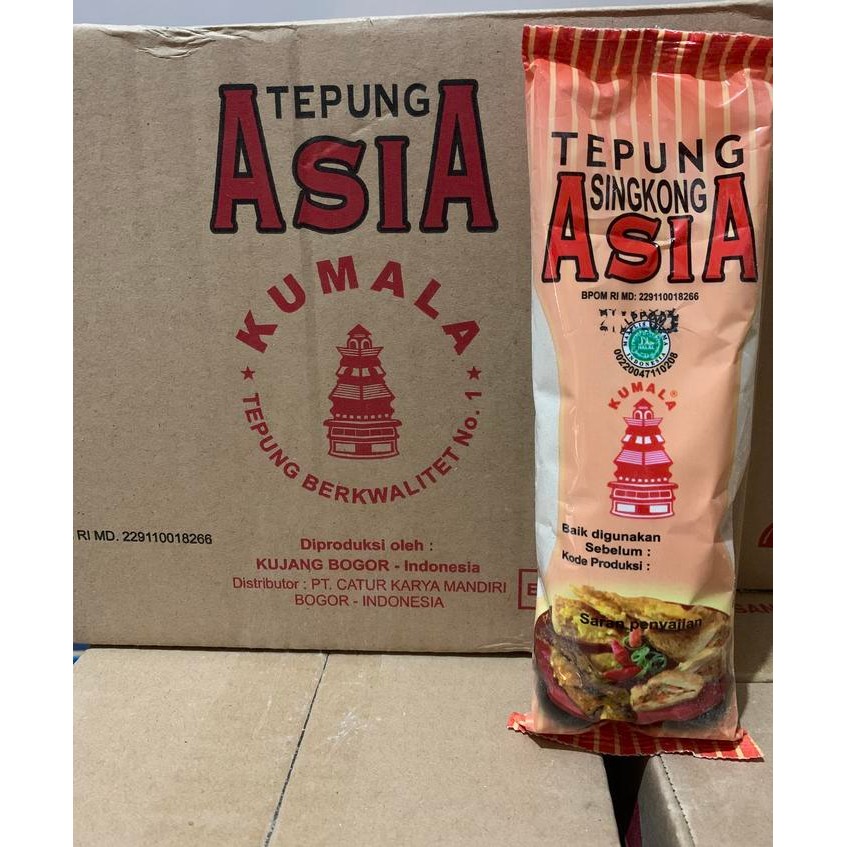 

Tepung Asia Kumala 80gr 1 Dus isi 25bgks