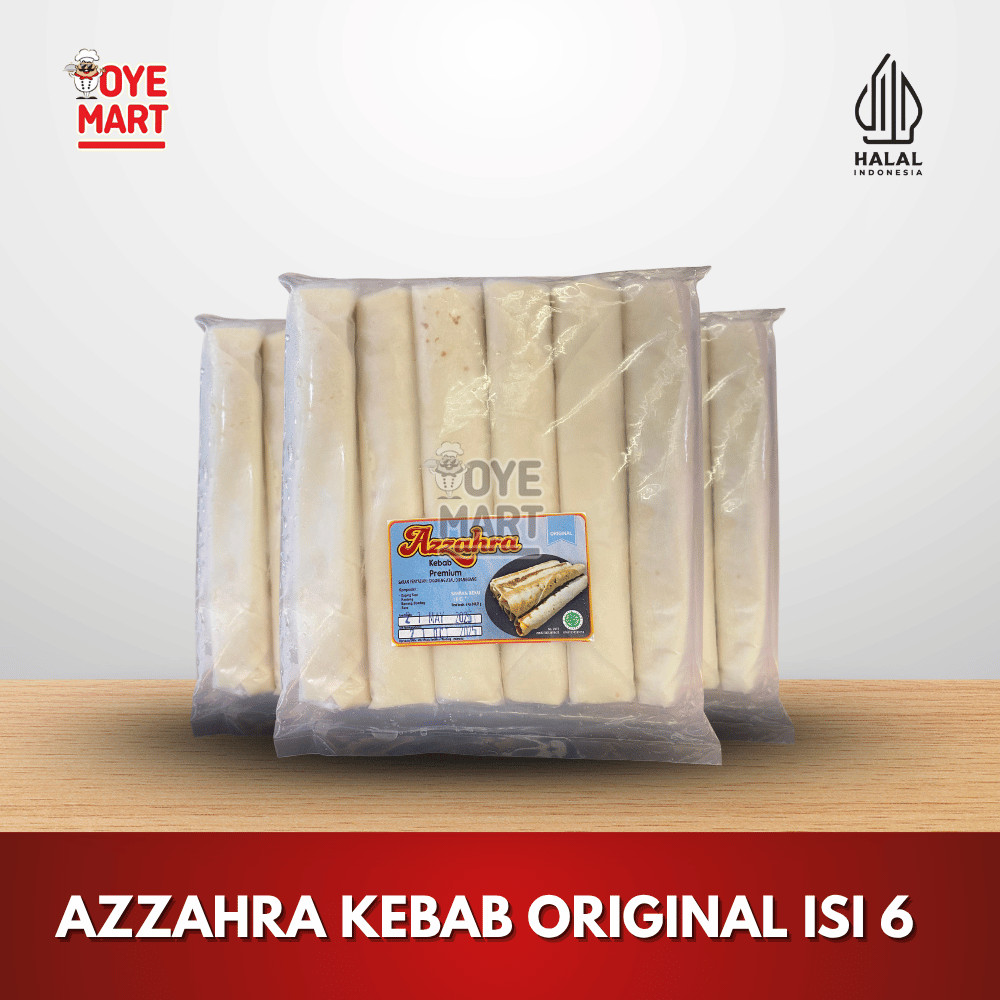 

AZZAHRA KEBAB MINI RASA ORIGINAL ISI 6/KEBAB FROZEN