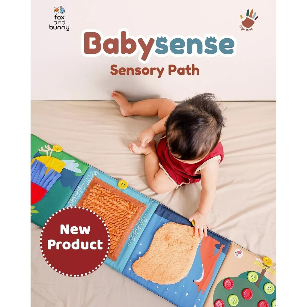 Fox and bunny Sensory Path | Baby Sense | Usia 0-3 thn