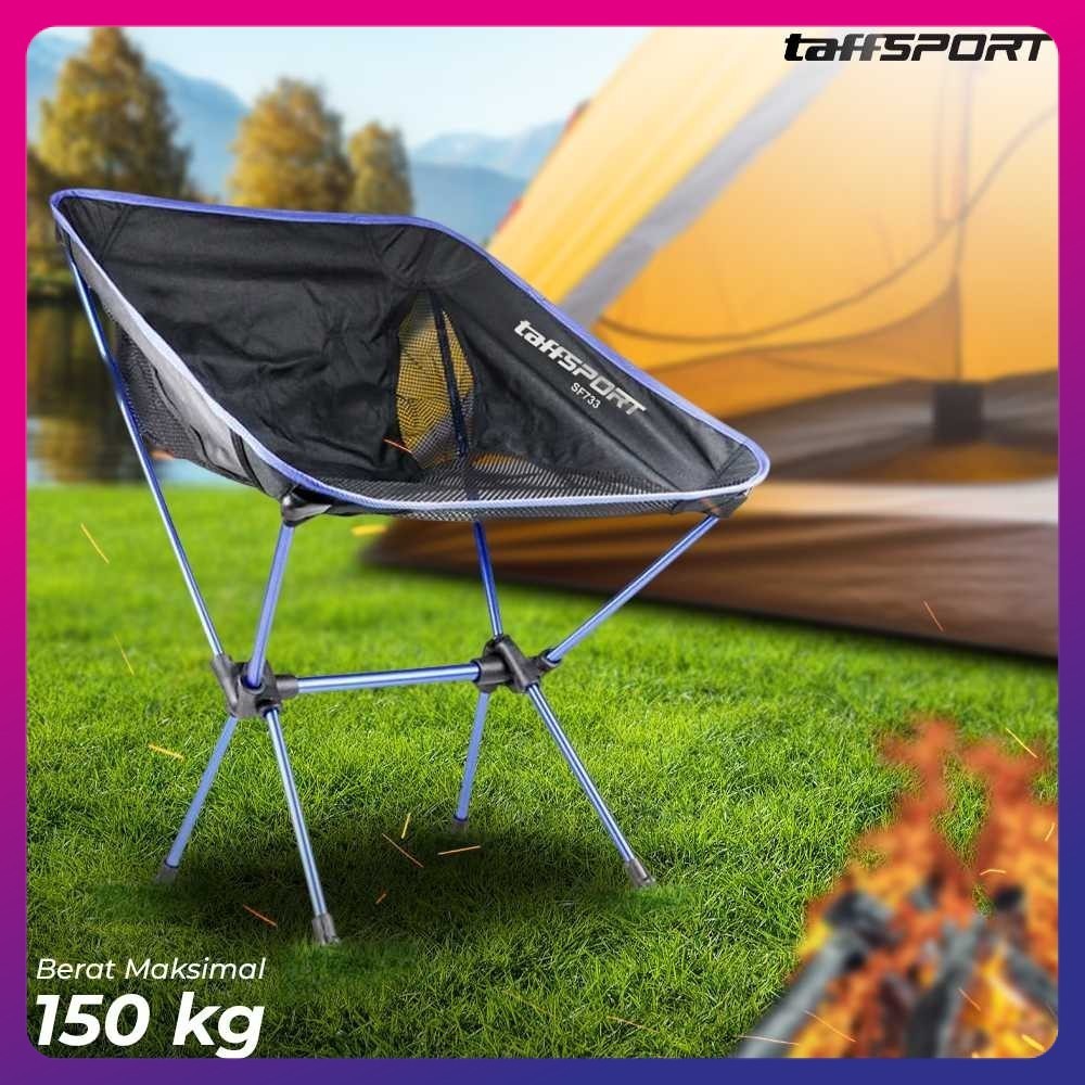 TaffSPORT Kursi Lipat Memancing Folding Fishing Chair - SF733