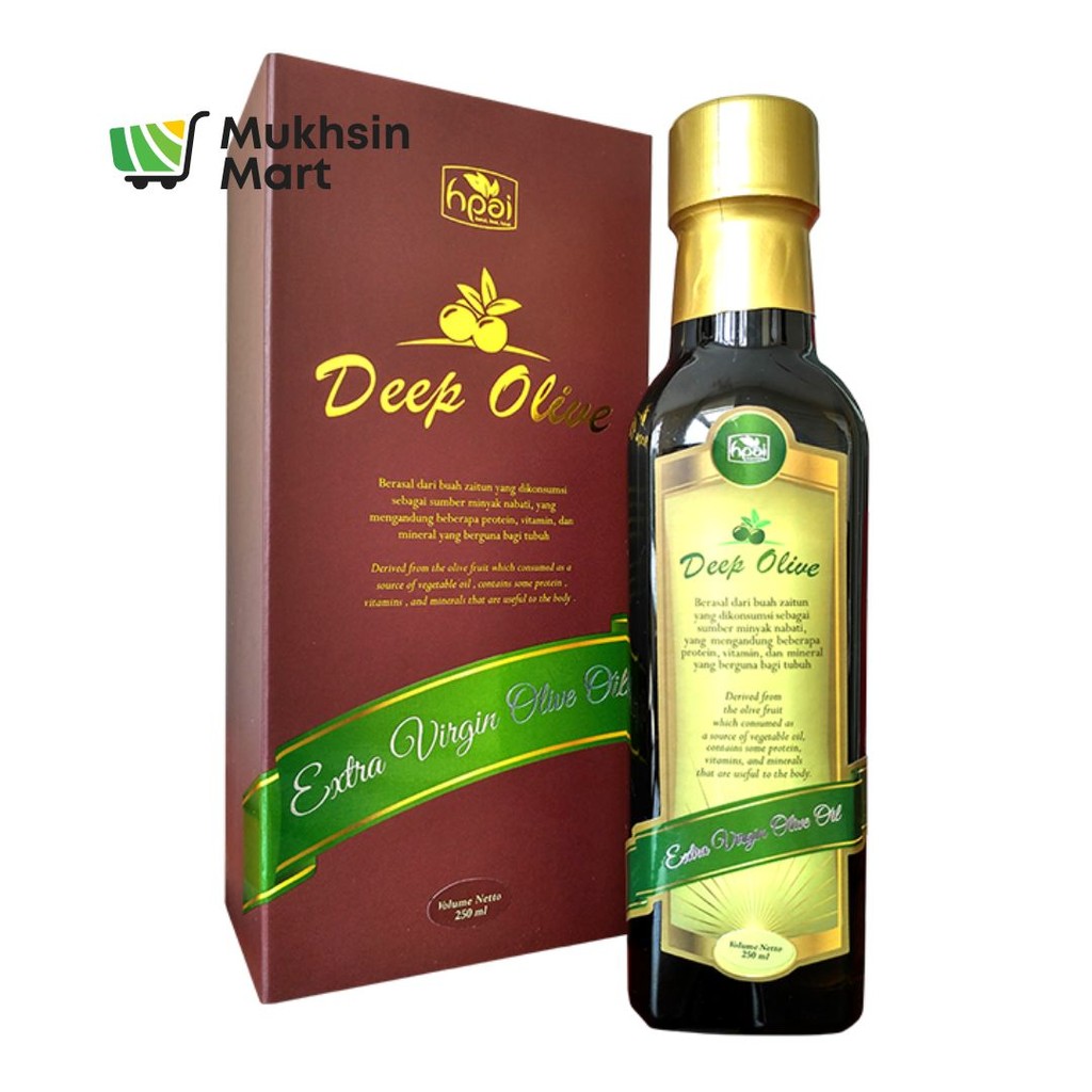 

Deep Olive HNI HPAI Minyak Zaitun Murni 100% 250 ml