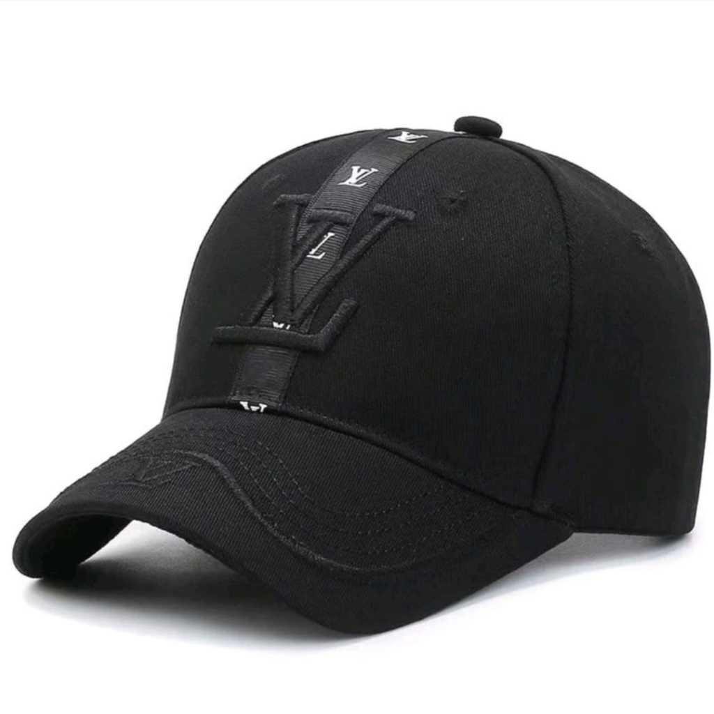 Topi LV Topi Baseball Distro Logo LV Terbaru Topi Pria Wanita Terbaru Kekinian