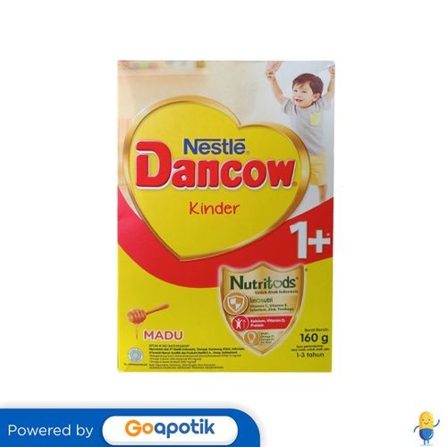 

Dancow Kinder 1+ Nutritods Rasa Madu 160 Gram Box