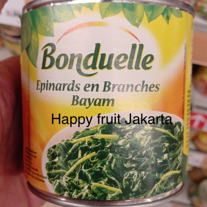 

Bonduelle SPINACH 380gr Sayur Bayam kaleng