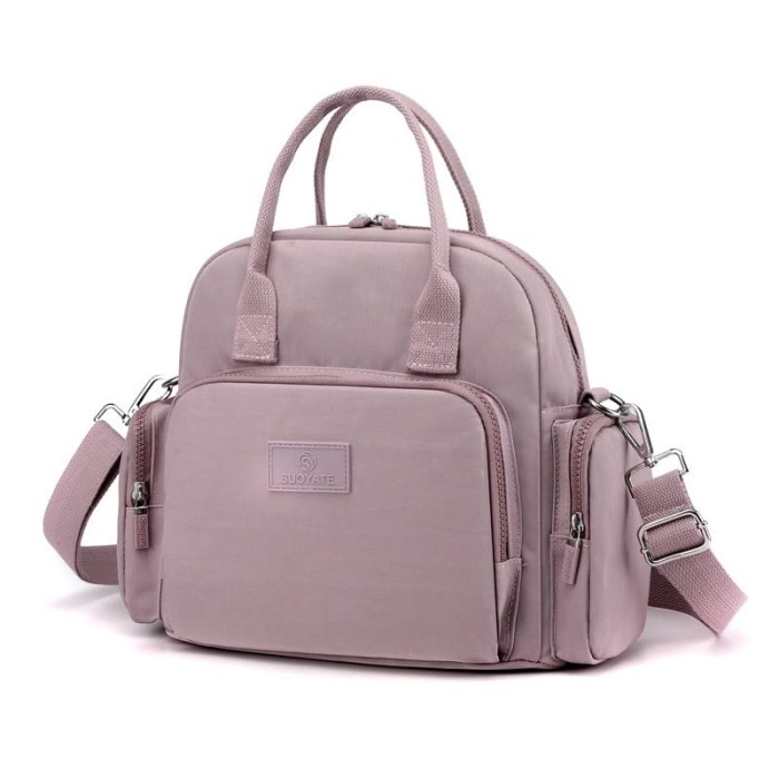 ✨LARIS✨ -Tas wanita 3in1 selempang ransel jinjing original suoyate bag - S283 - Hitam