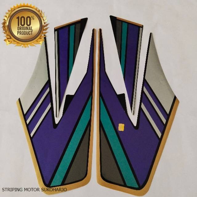 (ORI) STRIPING stiker list body stiker yamaha RX KING 1994  full set   kualitas original