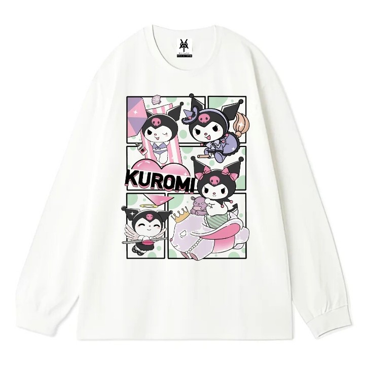 Patternmerch "kuromi the cute" Oversize T-Shirt | Longsleeve Oversized | Kaos
