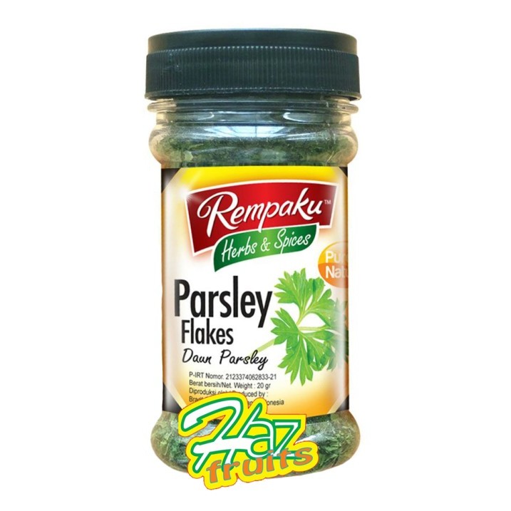 

Parsley Flakes Rempaku Premium Quality | Daun Parsley 20 Gram