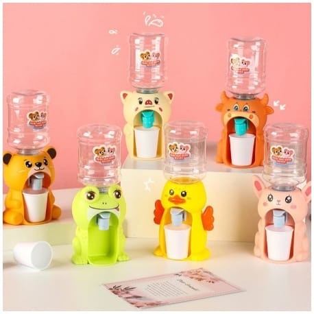 JI Dispenser mini galon portable anak Mainan Mesin Air karakter VIRAL CS