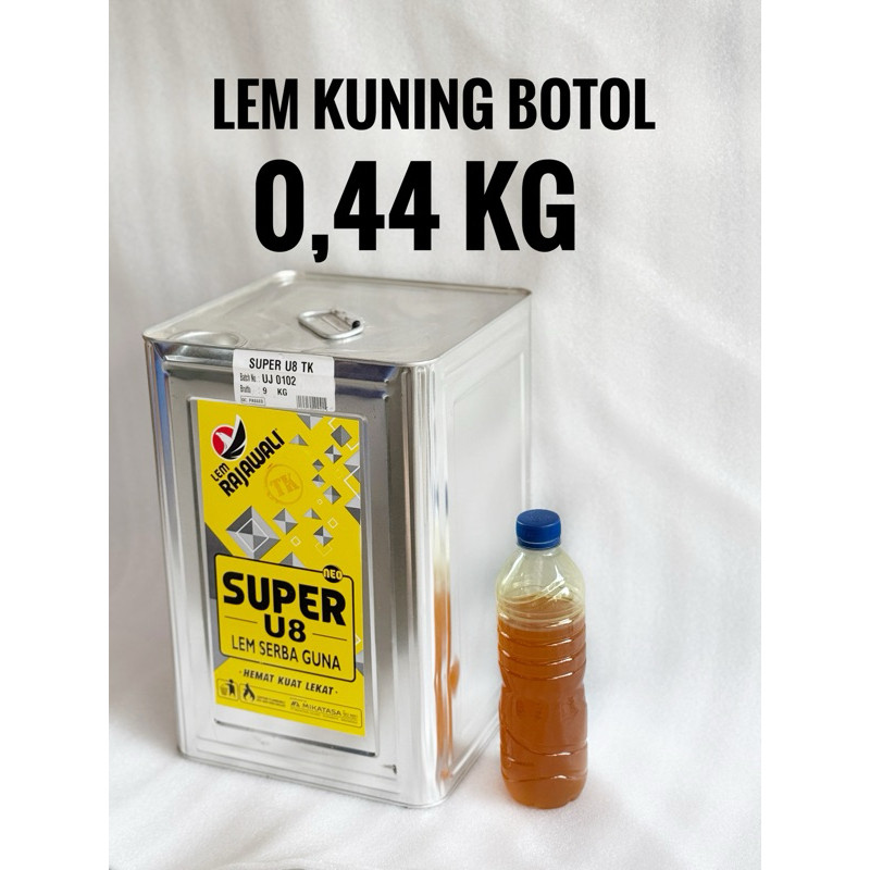 

LEM AIBON / LEM KUNING / lem eva / lem spon / lem busa ati /LEM SUPER BOTOLAN , 0.44kg