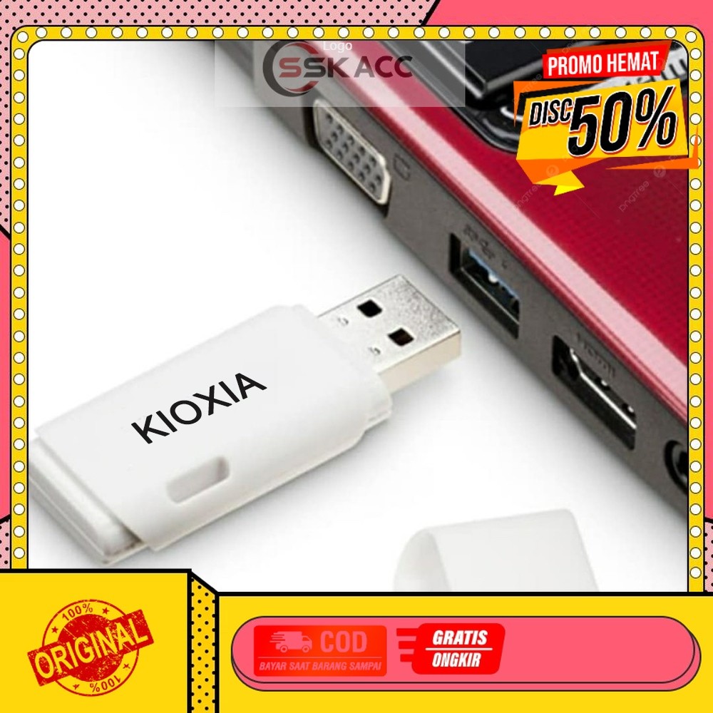 FLASHDISK 64GB KIOXIA USB 2 100% ORIGINAL JAPAN TOSHIBA | USB 64GB KIOXIA EX TOSHIBA | USB FLASHDISK