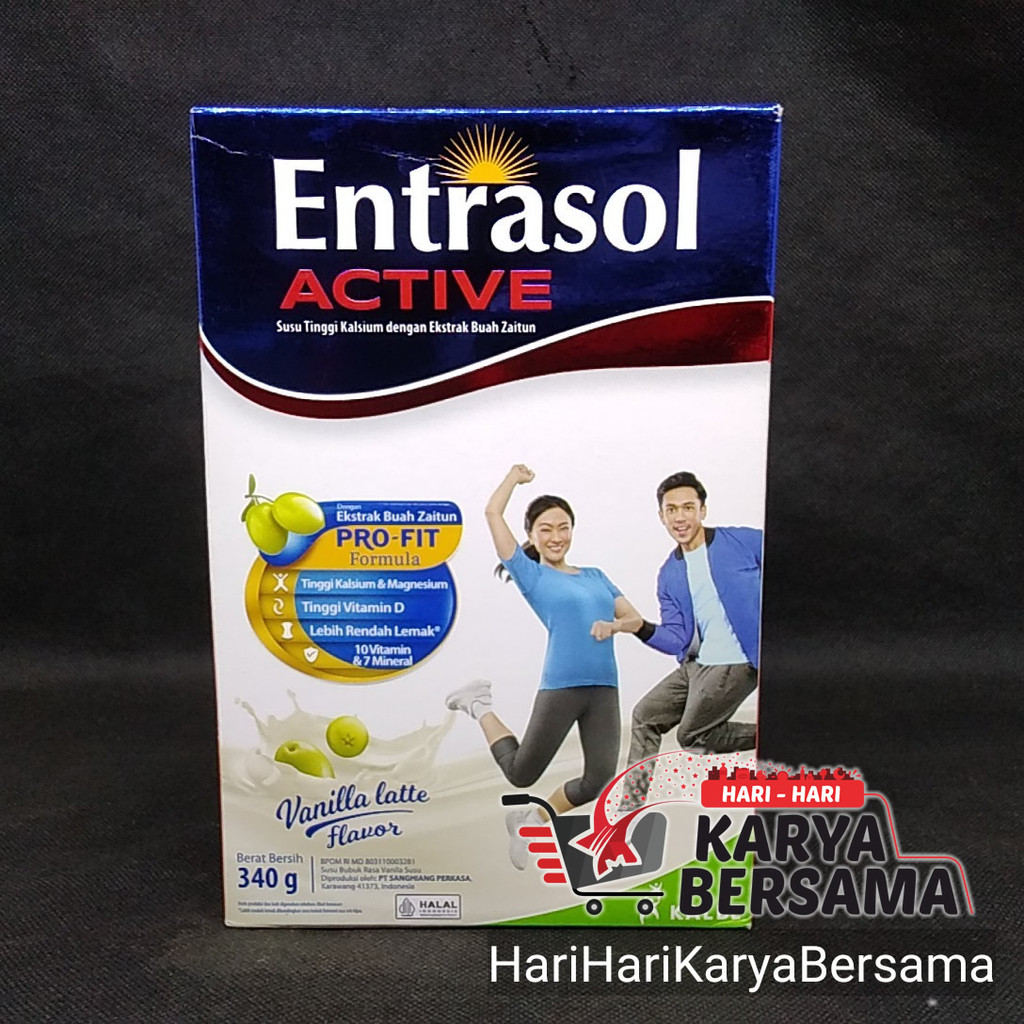 

SUSU BUBUK ENTRASOL ACTIVE VANILLA LATTE 340GR