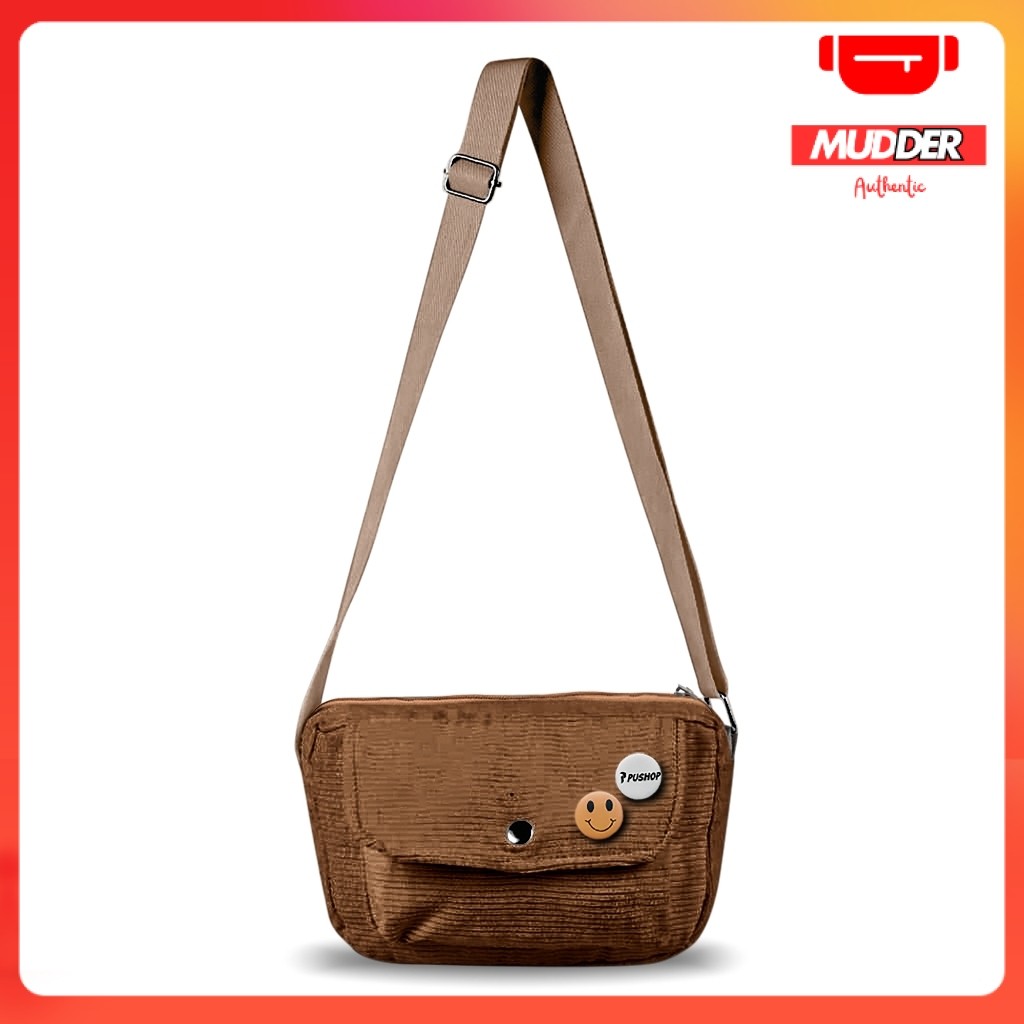 Tas Selempang Corduroy Moana Tas Slingbag Wanita Muddershop