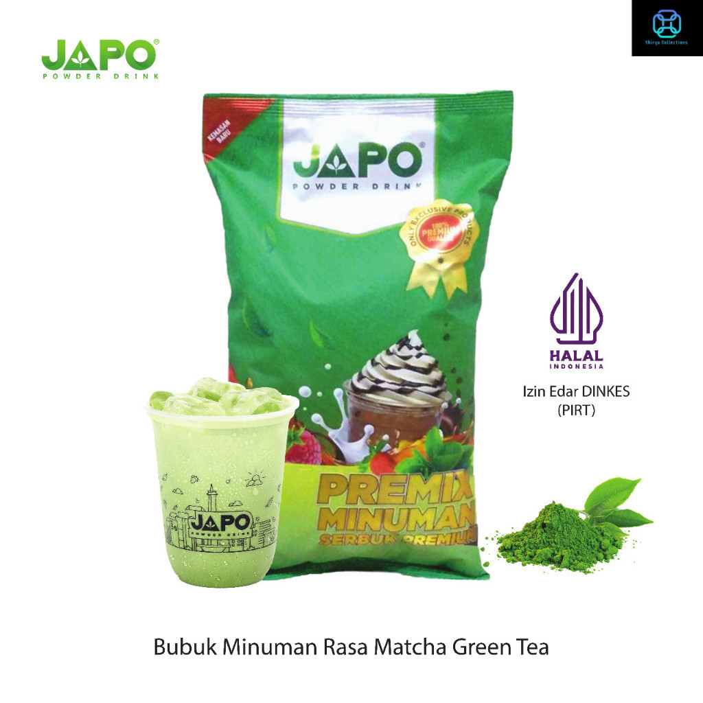 

1 Kg PREMIUM POWDER DRINK RASA MATCHA GREENTEA MERK JAPO | 1 KG | GREEN TEA | TEH RASA GREENTEA | ES TEH ANEKA RASA KEKINIAN | BUBUK MINUMAN RASA | POWDER DRINK | BOBA BROWN SUGAR | MINUMAN KEKINIAN | SEMARANG | JAWA TENGAH | HALAL