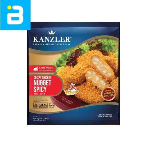 

Kanzler Crispy Chicken Nugget Spicy 450G