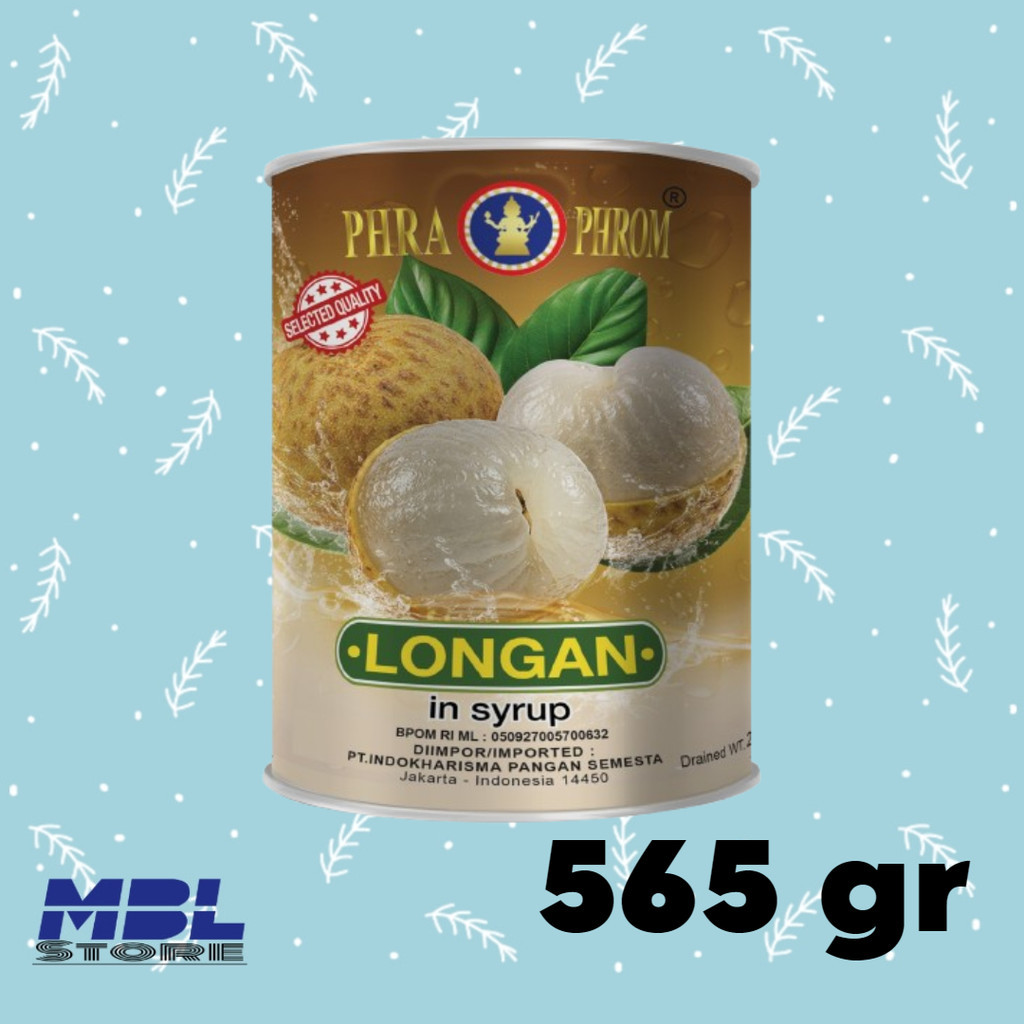 

Longan in syrup Phra Phrom 565Gram Dus isi 24 Pcs