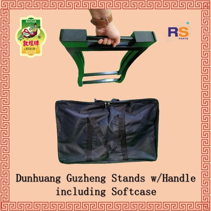 

DUNHUANG KAKI GUZHENG STANDS WITH HANDLE INCLUDING SOFTCASE